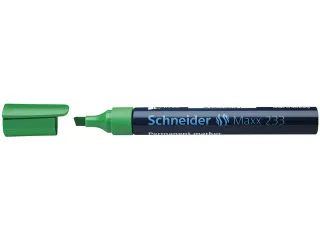 Marker Schneider Maxx 233 permanent beitelpunt groen - 2