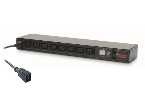 APC Rack PDU AP7921B, Switched, 0U/1U, 16A, 230V,(8x) C13, C20 stekker