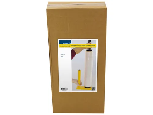 Handafroller voor handwikkelfolie Raadhuis metaal 400-500mm