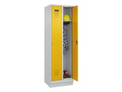 locker,HxBxD 1950x600x500mm,2vak,vak B 300mm,cil.-slot,sokkel