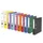Ordner Kangaro A4 50mm 2 rings PP/Papier doos a 10 stuks assorti kleur