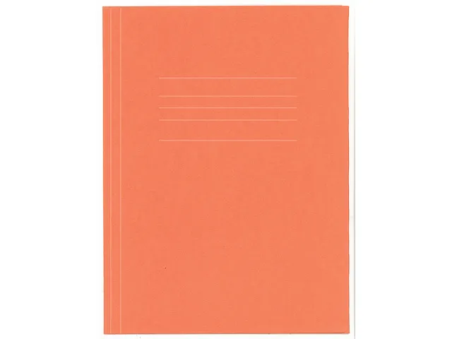 Dossiermap Kangaro folio 240 grams recycled karton oranje