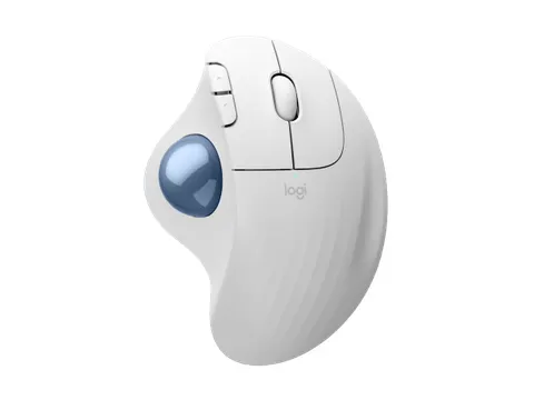 910-007030 LOGITECH M575S Ergo muis 5 knoppen bluetooth draadloos wit