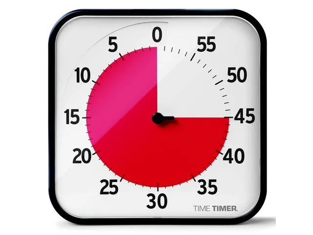 Time Timer Original large zwart