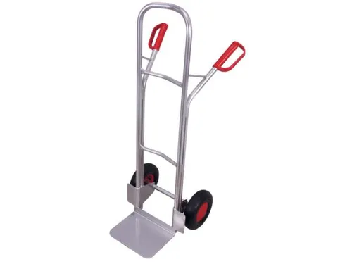 Steekwagen Aluminium Voor Kratten 200kg 1305x572mm Luchtbanden