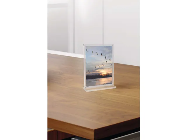 Présentoir de table MAULvision A6 Transparent Acryl Magnétique