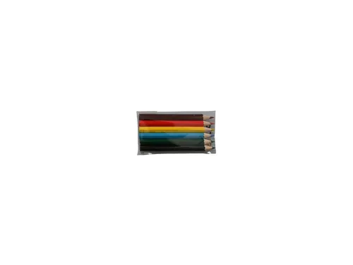 Kleurpotloden kort set a 6 kleuren
