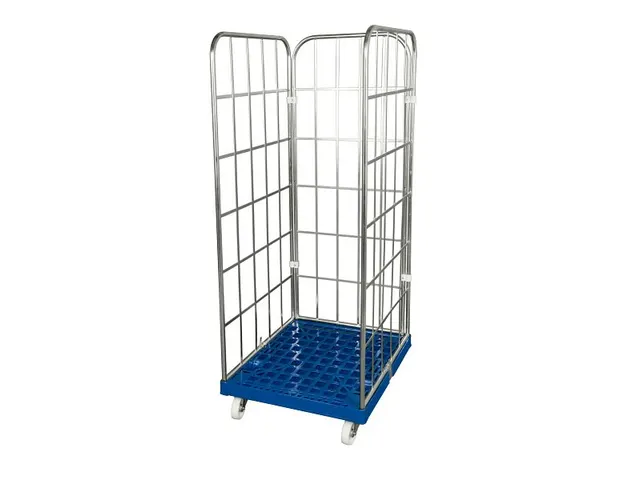 rolcontainer,draagverm. 500kg,laadvl. LxB 815x724mm