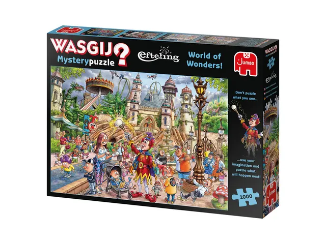 Puzzel Wasgij Mystery Efteling World of Wonders! 1000 Stukjes