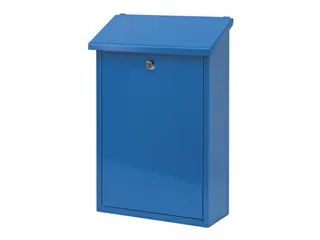 Wandbrievenbus Toledon Staal Blauw - 1