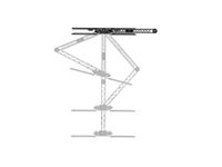 Tv-wandhouder FULLMOTION Ultraslim, 200x200, 122 cm (48), zwart