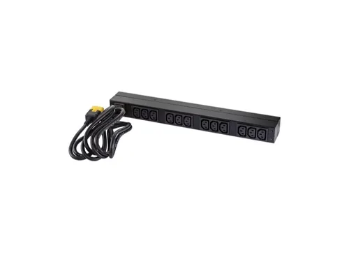 APC Rack PDU AP9565, Basic, 0U/1U, 16A, 230V, (12x) C13, C20 stekker