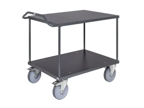 etagewagen,draagverm. 500kg,2etage(s),laadvl. LxB 1000x700mm,MDFetage