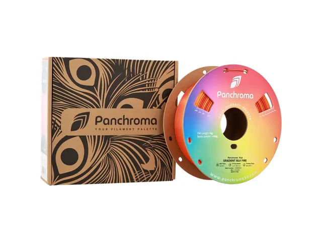 3D Filament PLA 1,75mm GRADIENT SILK FIRE 1kg