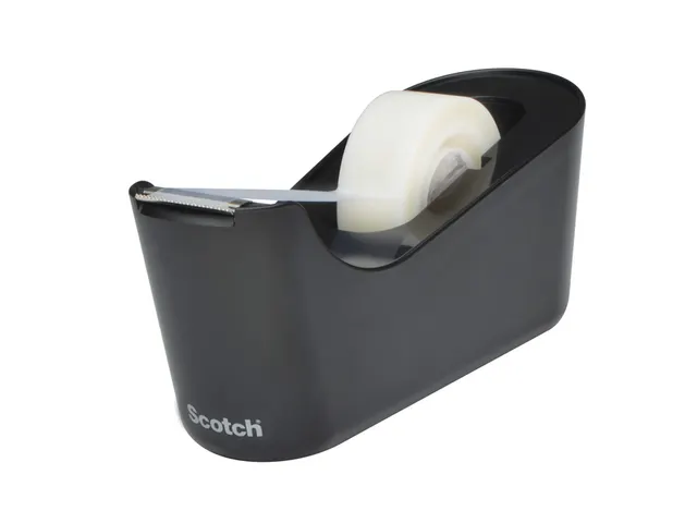 Dévidoir Scotch C18 noir + 1 rouleau Magic 33mx19mm