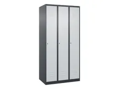 locker voor scheiding van kleding,HxBxD 1850x900x500mm,3vak