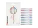 Stylo gel Sakura Gelly Roll Stardust 08 rétractable set 10 couleurs