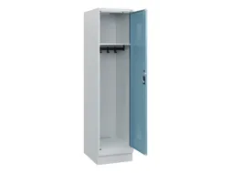 schoollocker,HxBxD 1630x400x500mm,1vak,vak B 400mm,cil.-slot,sokkel