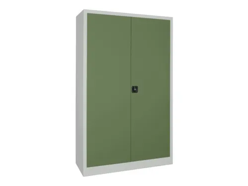 grootvolumekast met openslaande deuren,RAL7035,front RAL6011