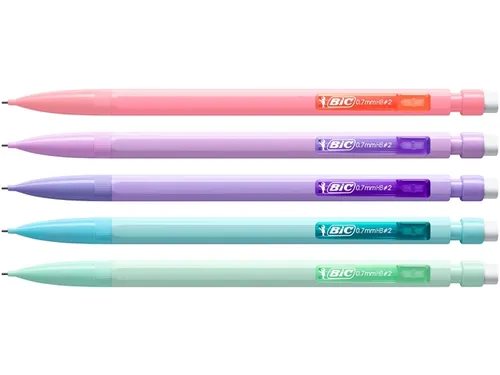 Vulpotlood Bic Matic Pastel HB 0.7mm pastel assorti