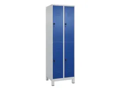 dubbeldekse locker,HxBxD 1950x600x500mm,2x2vak.,vak B 300mm