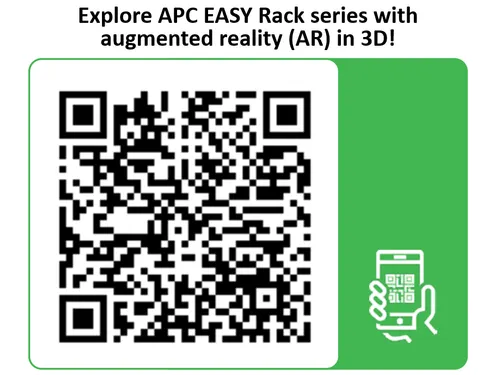 APC NetShelter Easy ER6202FP1 - 42U/HE, 600mm(b) x 1000mm(d) 19 inch I