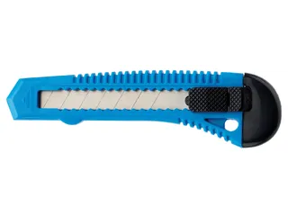 Snijmes Westcott Office 18mm met schuifsluiting blauw - 1