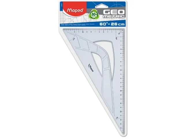 winkelhaak Geometric 26 cm, 60°