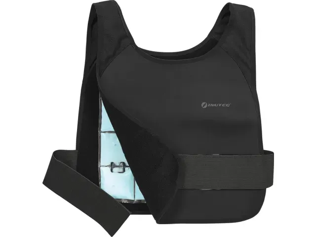 Inuteq Bodycool PRO NEOPRENE Koelvest Zwart