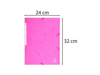 Elastomap Maxi capacity glanskarton 425gm² A4 Roze - 5