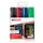 Viltstift Edding 4090 Window Schuin Assorti 4-15mm Etui à 4st