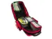 reddingsrugzak,DIN 14142/EHBO-set,Cordura,rood,HxBxD 450x270x180mm