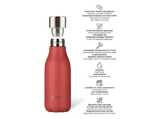 Thermosfles Les Artistes Paris 280ml Red - 2