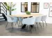 Outlet Chaise de réunion Luxor Baquer Gris clair