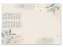 Sous-main SIGEL Pastel Garden avec calendrier sur 2 ans 595x410mm 80gr