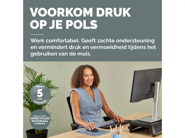 Polssteun Fellowes Breyta blauw 6x47cm