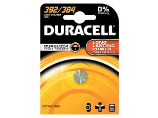 Batterij Duracell knoopcel 392 alkaline Ø7,9mm 1.5V-45mAh - 2