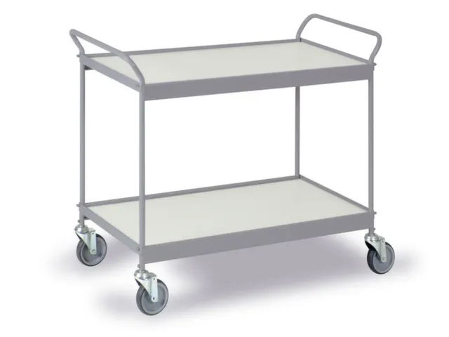 Universele Wagen 150kg Laadvl. Lxb 990x500mm 2 Etages Zilvergrijs