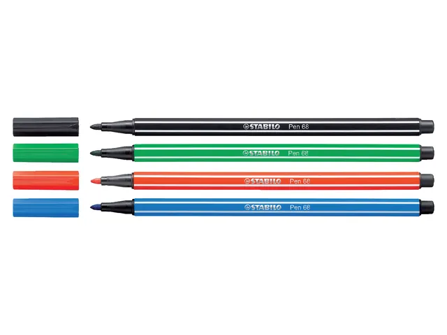 Feutre STABILO Pen 68/16 Medium vert émeraude clair