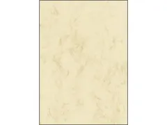 Designpapier Sigel A4 200grs pak a 25 vel marmer beige