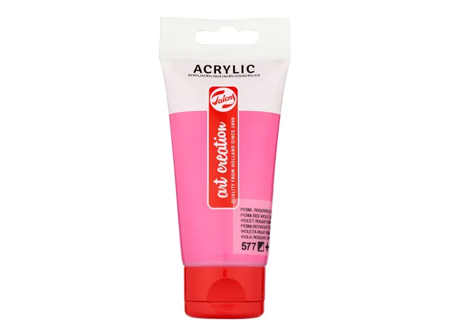 Acrylverf Talens Art Creation 577 permanentroodviolet licht tube 75ml