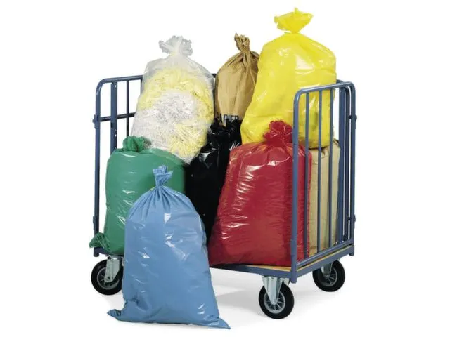 Kunststof Vuilniszakken 70 Liter 60 Μicron LXB 100X57.5cm Transparant