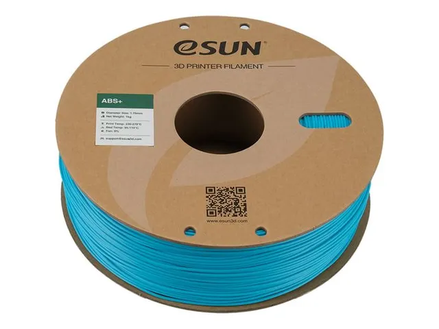 eSUN 3D printer Filament ABS+ 1,75mm Licht Blauw 1kg