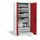 acculaadkast 1950x930x500mm 15stekkerdozen 230V ventilator fr. RAL3002