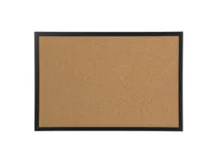 Prikbord Naga 60 x 40 cm Kurk Zwarte omlijsting