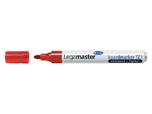 Viltstift Legamaster Tz1 Whiteboard Rond Rood 1.5-3mm