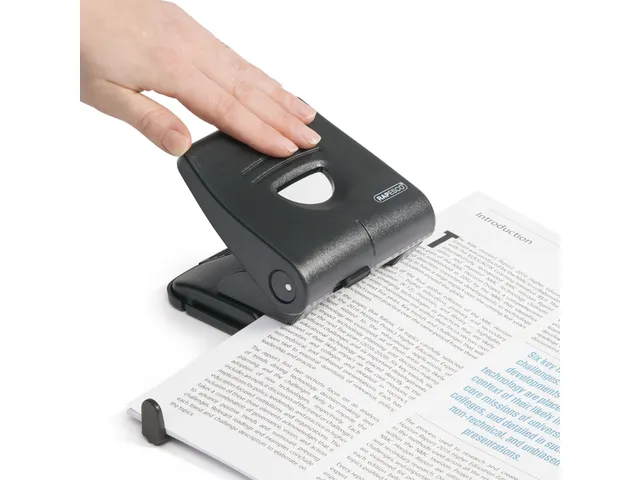 Perforateur Rapesco Germ-Savvy Heavy Duty 827-P Antibactérien 2 trous