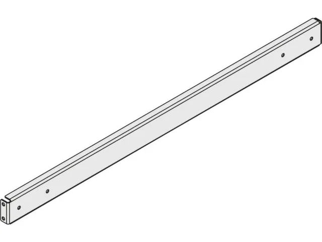horizontale verbinder,v. kraagarmstelling,B 1247mm,staal