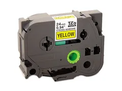 NEUTRAL Labeltape P-touch TZE-S651 24mmx8m Zwart op Geel gelamineerd