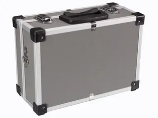 Aluminium Gereedschapskoffer 320x230x155mm 11.4 Liter Grijs - 1